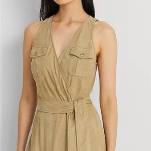 Lauren Ralph Lauren
Women's Belted Suede Sleeveless Dress
Black Lable